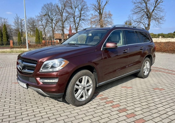 Mercedes-Benz GL cena 82800 przebieg: 268201, rok produkcji 2013 z Korfantów małe 121